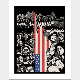 The United States of America Story Posters and Art